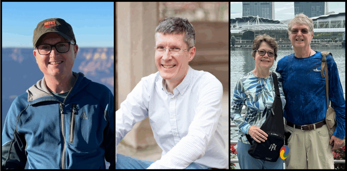 From Left to Right: Dr. Tony Roche, Dr. Ken Mackie, Dr. Jane Fitch and Mr. John Fitch.