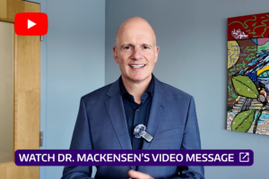 Watch Dr. Mackensen's Video Message (opens in new tab)